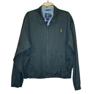 Chaps Dark Green Bomber Jacket